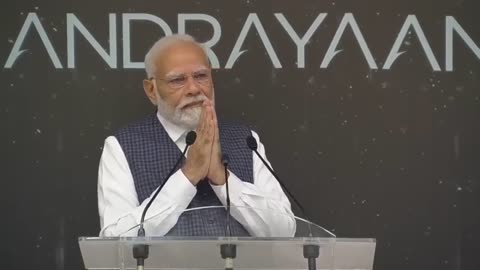 MP Narendra Modi Gets Emotional After Saluting ISRO Scientists On The Success Of Chandrayaan-3.