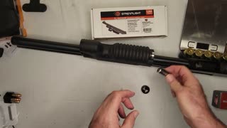 Streamlight TL Racker for a Mossberg 500.