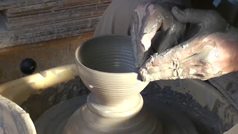 MAKE A RICE BOWL _ #004 Forming _ ceramic art _ керамика _ 陶芸 _ japanese ceramic