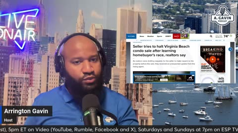 The Arrington Gavin Show "Women Refuses to Sell Home Because of Race"
