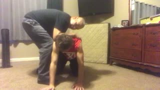 Standing Arm bar fr/side.