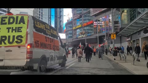 2023 12 02 Toronto marching- protest