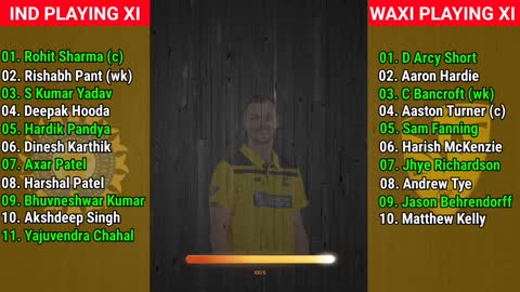 India vs Western Australia XI 2nd warm-up match both team playing 11 India playing 11 for WAXI