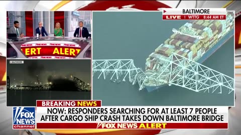 Responders searching for at least 7 after Baltimore bridge collapse