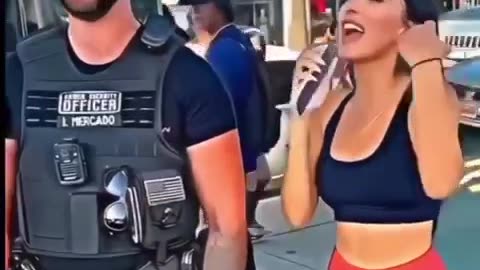 Police Officer brutally rejects Instagram Model