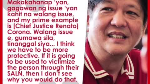Marcos Jr., 'perfectlywilling' na ipakita ang kaniyang SALN