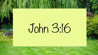 John 3:16 (Please share) [SEE WARNING IN DESCRIPTION]