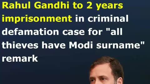 🔥 Amazing interesting facts about Rahul Gandhi arrested? why.. #viral #ytshorts #doyouknow #daily