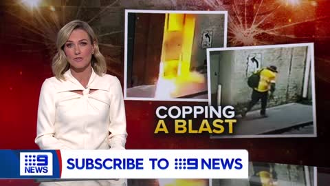 Large explosion at substation after copper theft backfires _ 9 News Australia