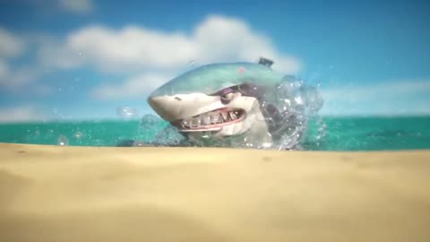 Trailer movie animated Hungry Shark World