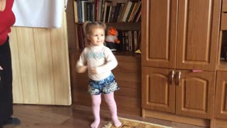 Baby dance with Toy