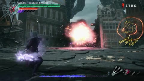 DMC5-Dante vs Cavaliere Angelo-