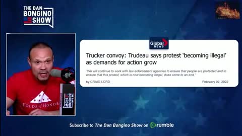 Bongino calls Trudeau, Castro over saying Trucker Convoys illegal