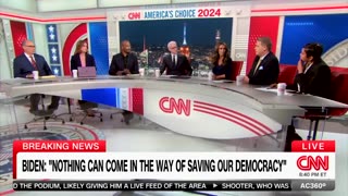 STRAIGHT UP FACTS to CNN panel mourning the end of Crooked Joe's campaign