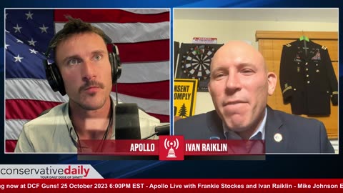 Conservative Daily Shorts: Why Ivan is Hopeful for Speaker Johnson w Apollo & Ivan