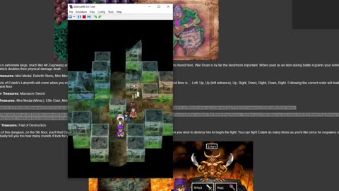 Dragon Quest 5 Estark's Labyrinth How to Navigate It