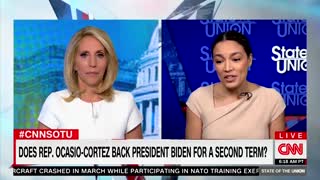 Watch AOC SQUIRM When Asked if She’ll Support Biden in 2024