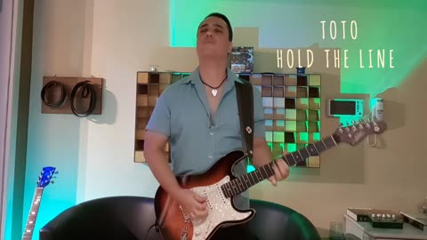 TOTO - Hold The Line! Guitar cover by Fred Ribeiro