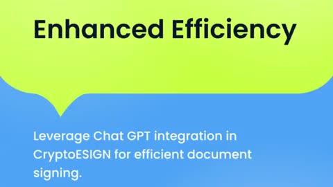 Supercharge your document signing process with CryptoESIGN's Chat GPT integration