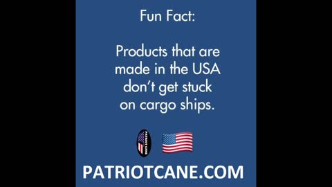 American Made Products Don't Get Stuck On Ships!