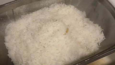 Boil rice