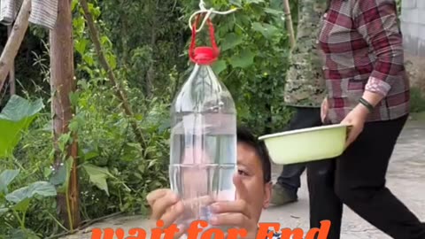 Water bottle comedy