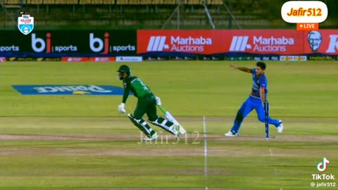 Pakistan vs Afghanistan | 2nd ODI Cricket | last thrilling over #NaseemShah #PCB