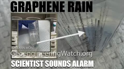 GRAPHENE RAIN, SCIENTIST SOUNDS ALARM