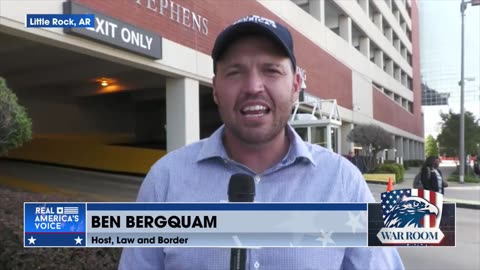 Ben Bergquam Live From Outside Hunter Biden Deposition In Arkansas