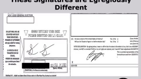 38,909 Signatures In Arizona Governor Election Failed Multiple Points & We’re Still Counted