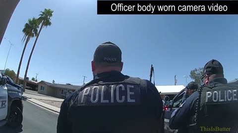 Mesa police release bodycam of officers fatally shooting woman armed with a knife inside her garage