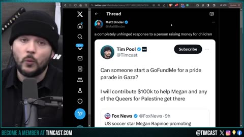 Tim Pool: "I Offered $100k To Fund Queers For Palestine Pride March In Gaza" - Leftists FURIOUS