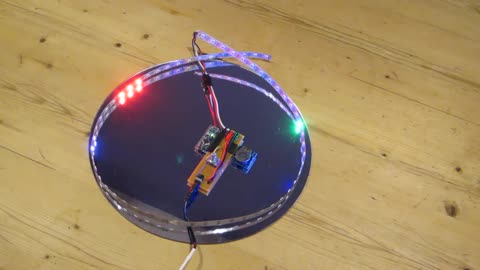 Infinity Mirror LED Clock