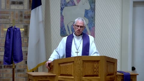 Sermon for The First Sunday in Lent, 2/26/23, Victory in Christ Lutheran Church, Newark, TX