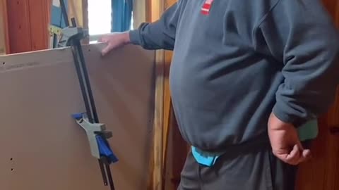 Handyman Demonstrates Clever New Door Design