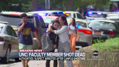 1 dead in shootings at UNC-chapel Hills.Suspect Arrested