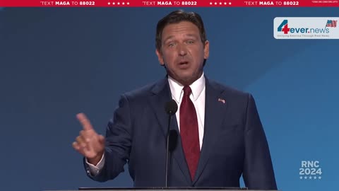 RNC 2024 🐘 Governor Ron DeSantis Full Speech