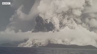 Volcanic eruption in Tonga reshaped Pacific seafloor