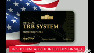 ⚠️IS YOUR ONLY CHANCE !!⚠️ TRB SYSTEM CARD + ORIGINAL TRUMP BUCKS FREE⚠️