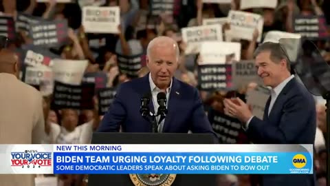 Biden campaign doing damage control following debate ABC News