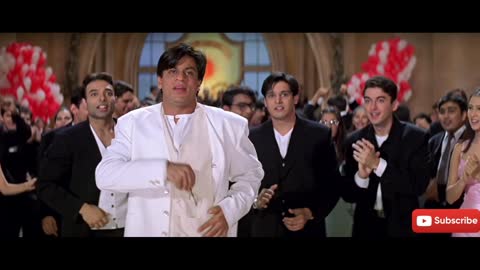 ShahRukh Khan, Aankhein Khuli Song ( Mohabbatein)