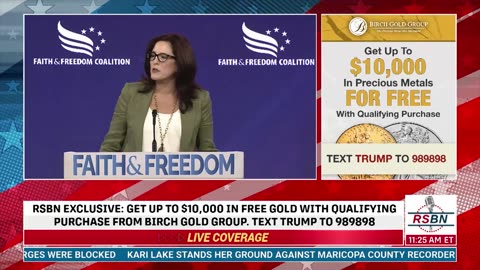 FULL SPEECH: Tiffany Justice Faith and Freedom Coalition: Road to Majority Conference 6/24/23