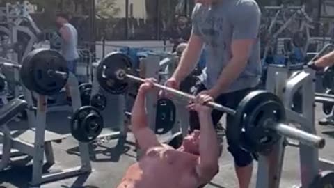 Robert Kennedy Jr. Pumping Weights Shirtless Outside in Jeans - at 69!