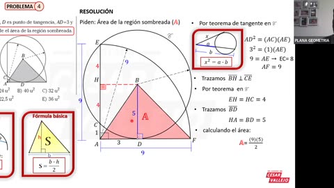 ANUAL VALLEJO 2023 | REFORZAMIENTO 06 | GEOMETRÍA PRÁCTICA