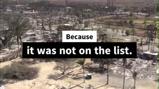 The Curious Case of the Lahaina Wildfire: Houses and Boats Burned, Why Not the Beach Resort Hotel?