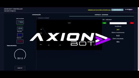 Axion Bot em Funcionamento