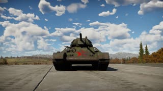 War Thunder: T-34 41 Gameplay