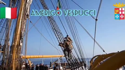 AUGURI al nostro veliero AMERIGO VESPUCCI