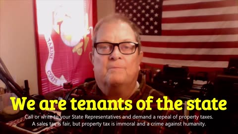 AMERICANS FORBIDDEN TO OWN PROPERTY. THEY ARE TENANTS OF THE STATE