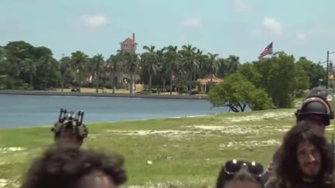 Hamas queer-tards marched on Mar-a-lago on July 26, 2024
